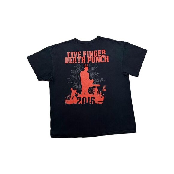 Five Finger Death Punch Got Your Six T-Shirt - Picture 2 of 4